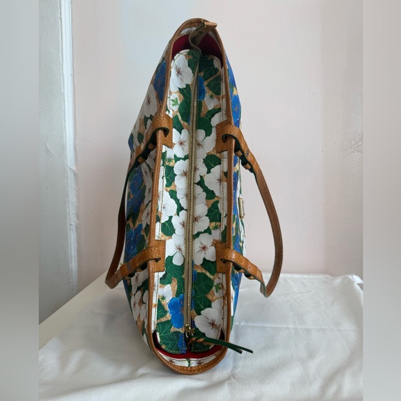 Dooney & Bourke | Floral Bag | Blue & White - Picture 16 of 16